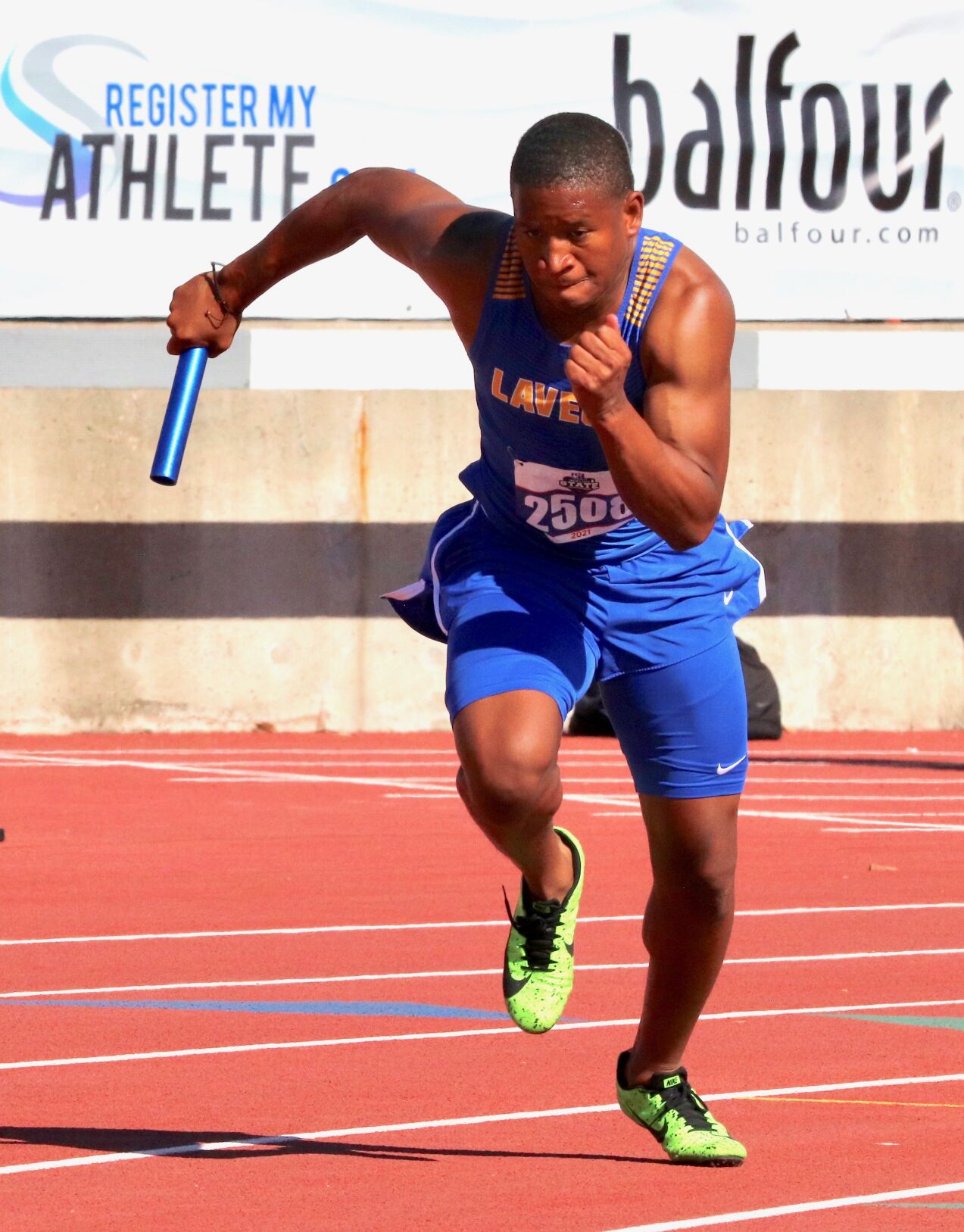 La Vega state track